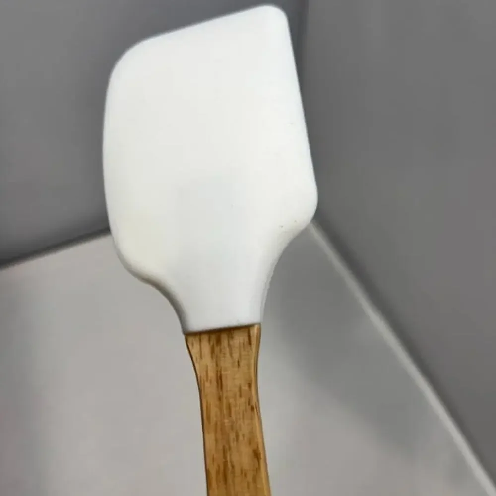 Threshold Christmas Santa Silicone Spatula with Wood Handle